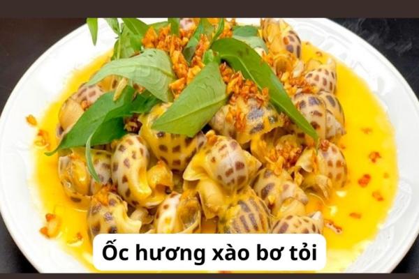 Ốc hương xào bơ tỏi