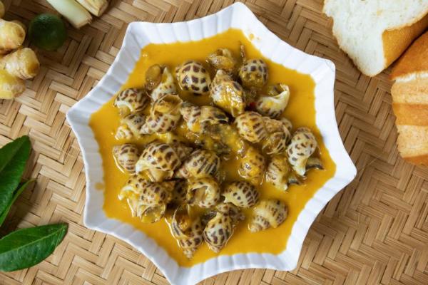 Ốc hương sốt trứng muối