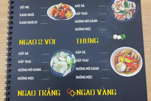 Tôm - Ngao - Càng cù kỳ - Bàn mai