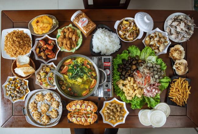 Lẩu ốc tại Ốc Thuỷ Dương thì có những gì?