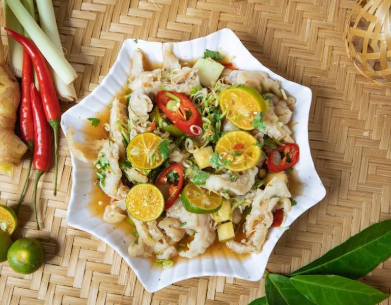 Chân gà xả tắc