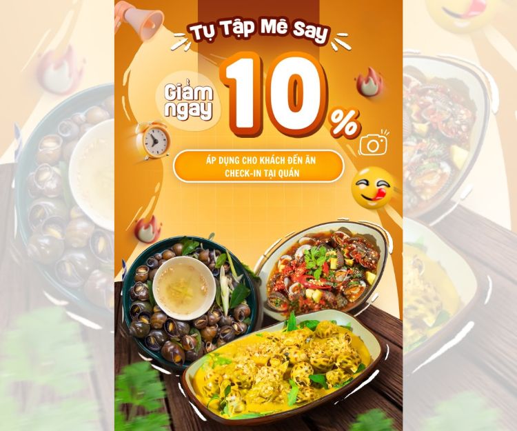 Ốc Thuỷ Dương Lạch Tray
